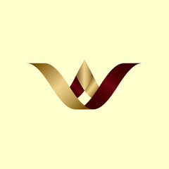 Wall Mural - Modern Stylish Golden Letter of G