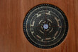 Traditional Luo Pan compass on wood