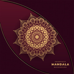 Wall Mural - Mandala Art Ornament Design Element, Cover Artwork Mandala Templates