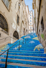 Escalier Mermet à  La Croix Rousse à Lyon