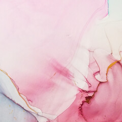  Dreamy Pattern.  Handmade White Illustration.