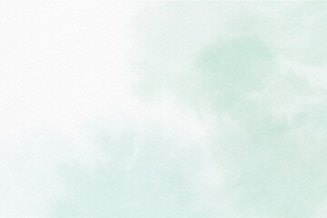 Wall Mural - Soft blue watercolor abstract background