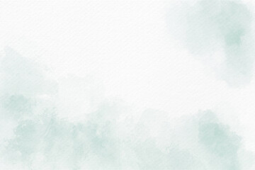 Wall Mural - Soft blue watercolor abstract background