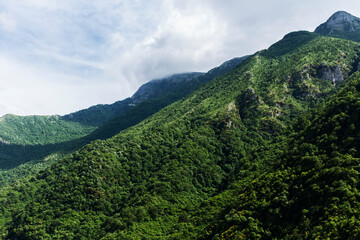 Wall Mural - Albanian mountains landscape, Albania