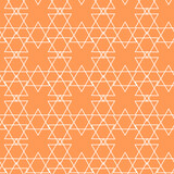 Vector seamless orange abstraction geometrical pattern. Background illustration, decorative design for fabric or paper. Ornament modern