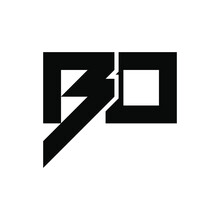 Bo Abstract Letter Logo Design