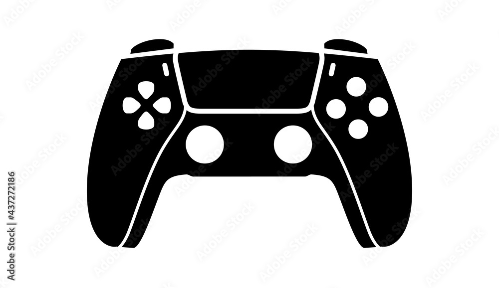 ジョイスティック　vector Game joystick vector. Gamepad new generation of console Stock