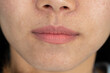 © waranyu - closeup woman mouth, girl lip, asian woman