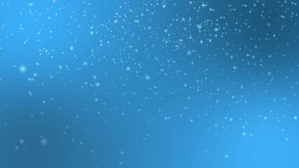 Video art wallpaper stars snowing winter fog nature