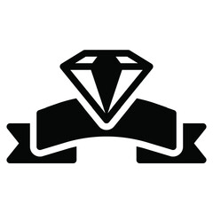 Poster - diamond badge