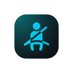 Wall Mural - Seatbelt - Sticker