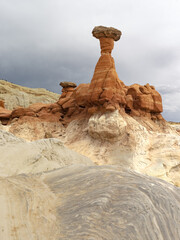 Wall Mural - Red Toadstool in Southern Utah