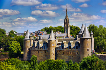 Canvas Print - Josselin Castle, Brittany