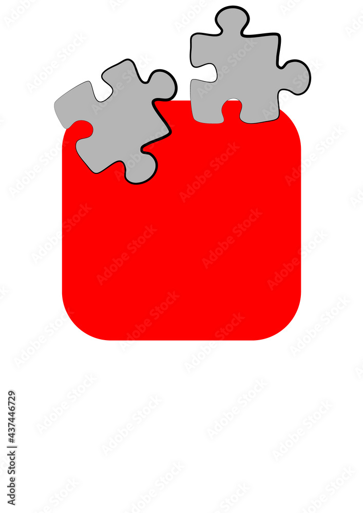 Vertical illustration format A4 - the design of the screen of the phone ...