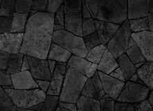 Texture Of Old Rock Wall For Background. Old Grey Stone Wall Background Texture Close Up