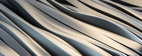 Poster - abstract dark geometric shape technology background 3d render illustration