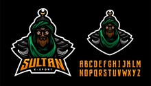 Illustration Vector Graphic Of Arabian Knight Mascot Logo Perfect For Sport And E-sport Team