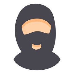 Poster - Anonymous hacker icon. Cartoon of Anonymous hacker vector icon for web design isolated on white background