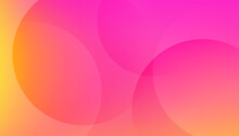 Colorful Pink And Yellow Bright Background