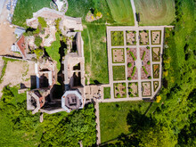 Ruins Of The Discalced Carmelite Monastery In Zagorz, Podkarpackie, Poland