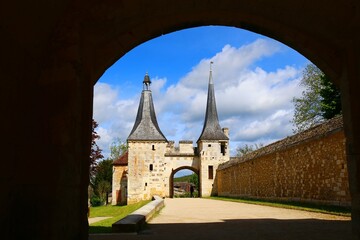 Wall Mural - abbey of bec-hellouin