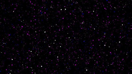 Canvas Print - abstract animation of space travel in the corridor of time at speed. 4k. intergalactic stellar trave