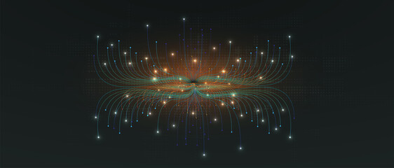 abstract technology data background Business & development