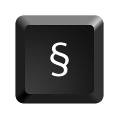 Fototapete - Button with symbol section. Icon Vector Illustration. 