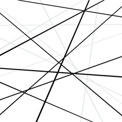 Wall Mural - Black and white background. Geometric abstract pattern