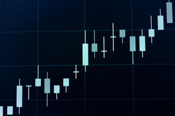 Financial accounting of profit summary graphs analysis. The business plan at the meeting and analyze financial numbers to view the performance of the company in stock market exchange.	