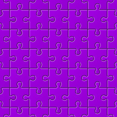 Fototapete - Seamless background pattern. A lot of piece flat puzzle presentation. Many step circle business card. Section compare service banner. illustration template color shape . 3d Abstract Background