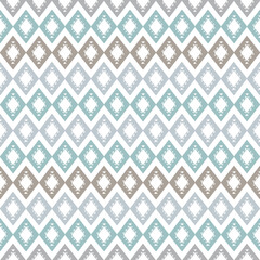 Wall Mural - Seamless Pattern. Abstract Boho Background