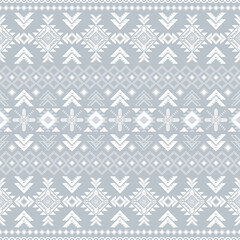 Wall Mural - Seamless Pattern. Abstract Boho Background
