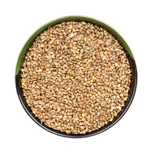 Barnyard Millet Seeds Seeds In Round Bowl Isolated