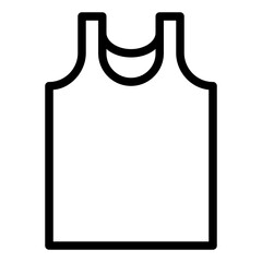 Wall Mural - Vest Icon