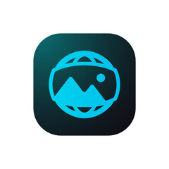 Poster - Panorama - App Icon Button