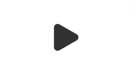 Poster - modern button with play button animation for web background design. sound symbol.