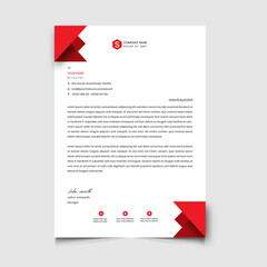 Wall Mural - letterhead roll up template design