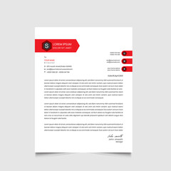 Wall Mural - letterhead roll up template design