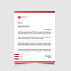 letterhead roll up template design