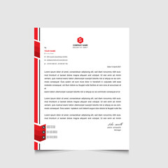 Wall Mural - letterhead roll up template design