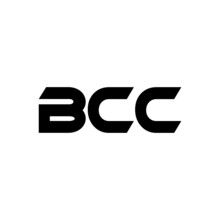 BCC Letter Logo Design With White Background In Illustrator, Vector Logo Modern Alphabet Font Overlap Style. Calligraphy Designs For Logo, Poster, Invitation, Etc.