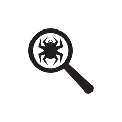 Wall Mural - malware icon vector,computer virus icon vector