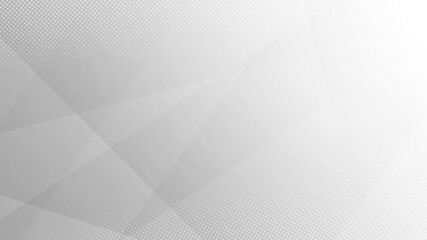 Poster - White abstract background with patterns and dots.