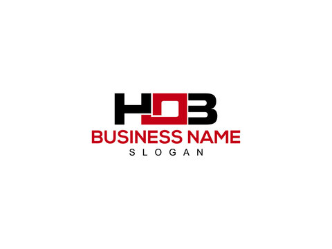 Letter HOB Logo Icon Design For Kind Of Use