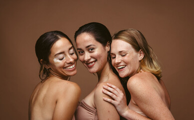 Wall Mural - comfortable in your own skin