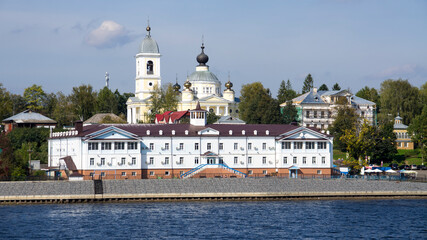 Myshkin - small town in central Russia. Cathedral.