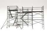 Fototapeta  - scaffolding isolated on white background