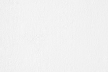 Clean White Paper Texture, White Cement Or Concrete Wall Texture Background, White Background. High Resolution, Empty Space For Text.