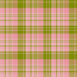 © Asahihana - Seamless pattern in pink and green colors for plaid, fabric, textile, clothes, tablecloth and other things. Vector image.